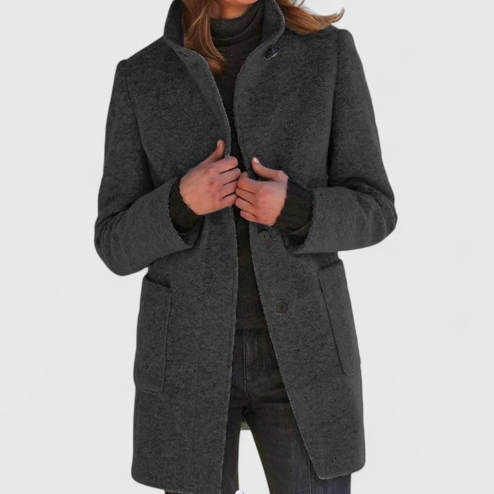 Eldora | Classic Wool-Blend Coat