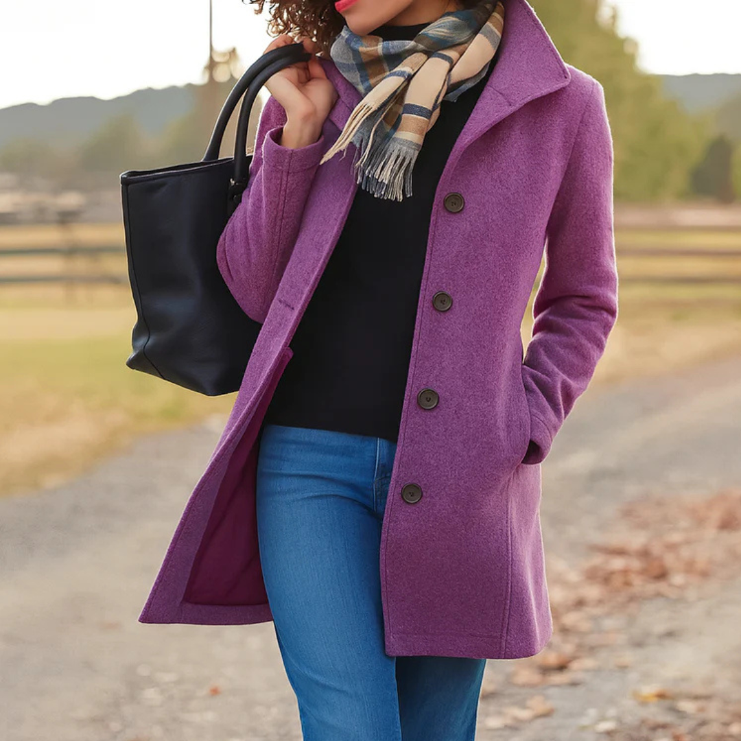 Tramere | Classic Mid-Length Button Coat