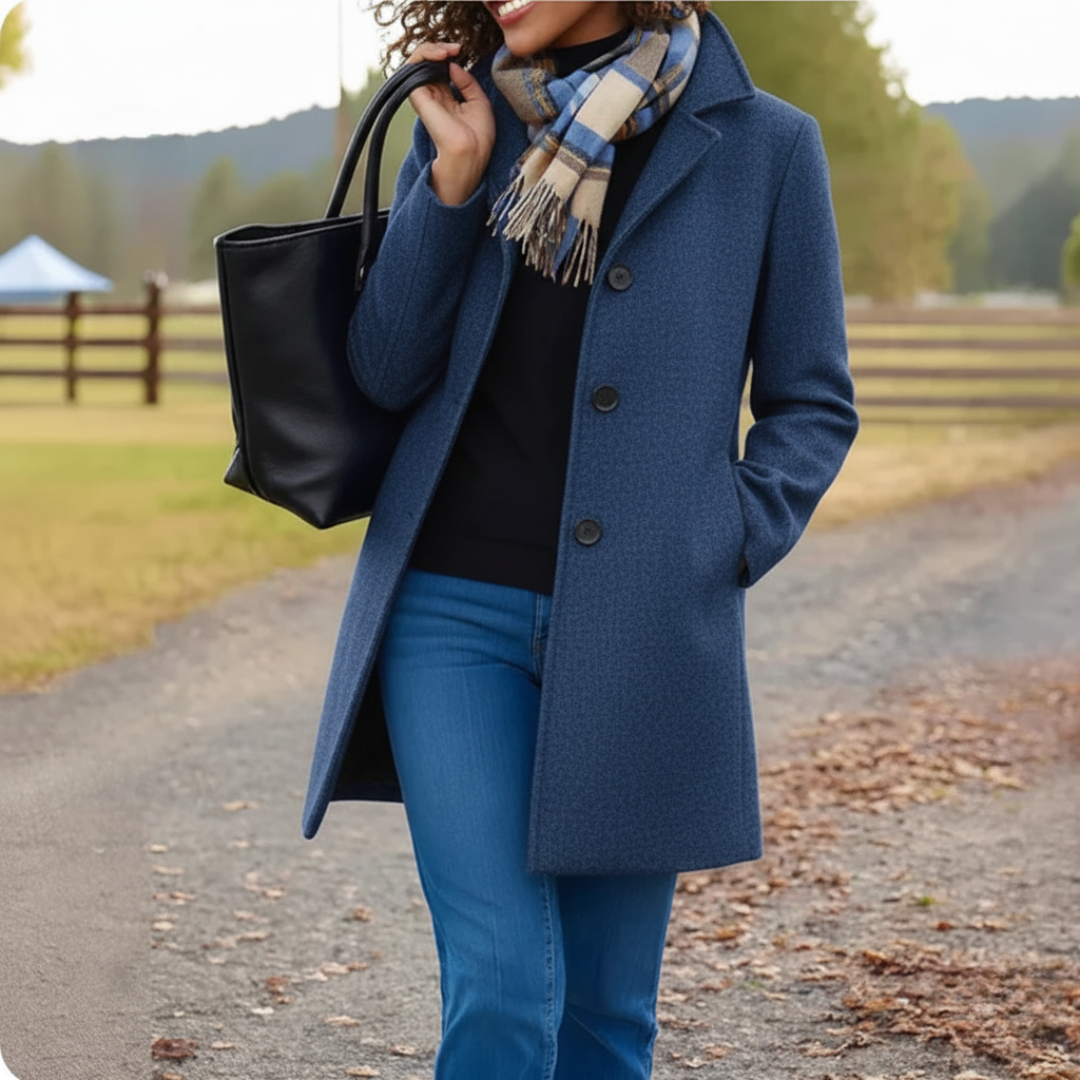 Tramere | Classic Mid-Length Button Coat