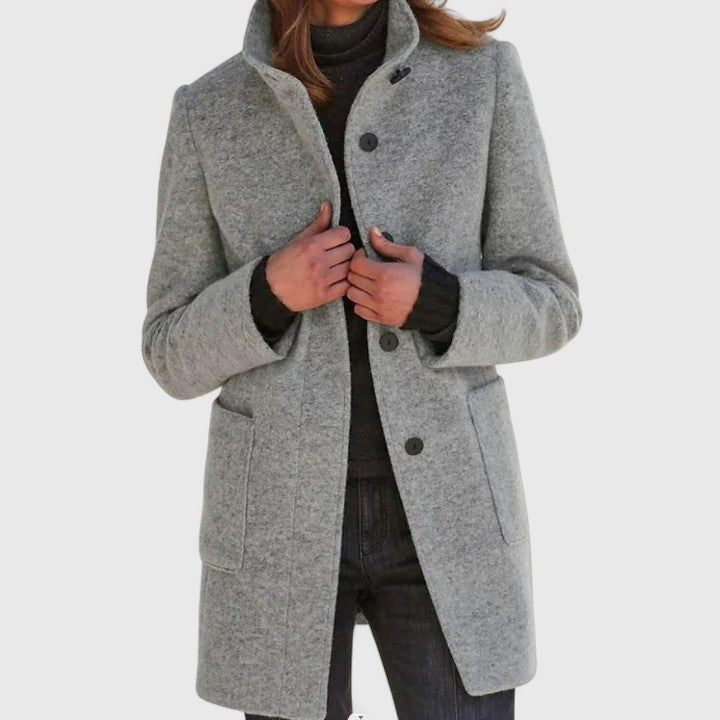 Eldora | Classic Wool-Blend Coat