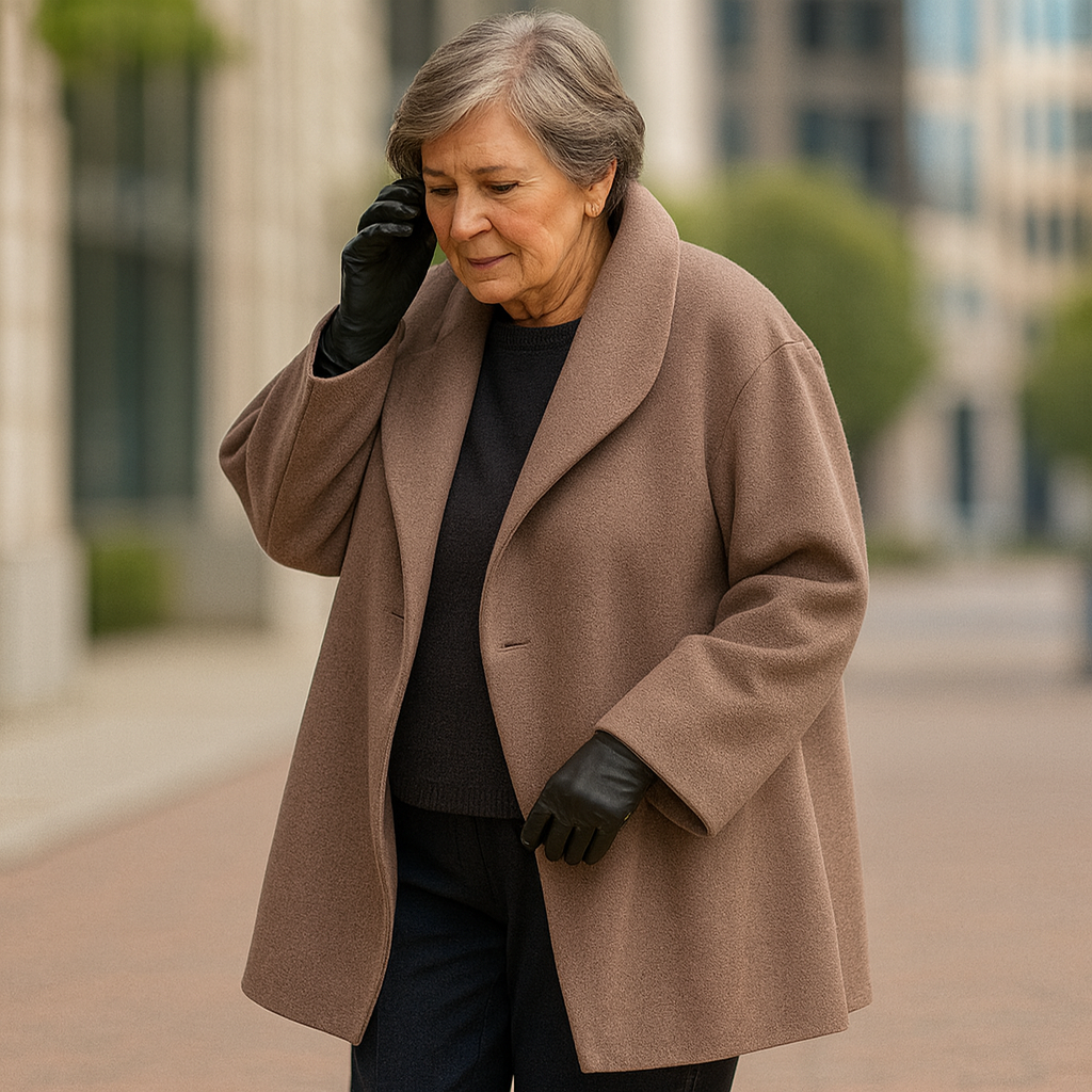 Emara London | Elegant Relaxed-Fit Coat for Women