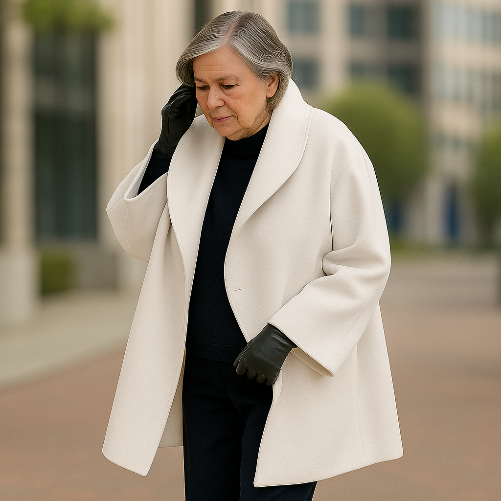 Emara London | Elegant Relaxed-Fit Coat for Women