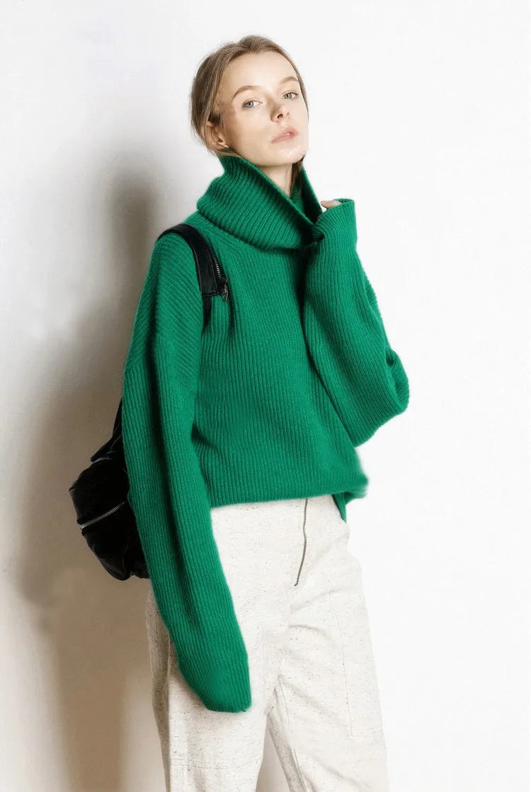 Evelyn Grace London | High Neck Cashmere Jumper