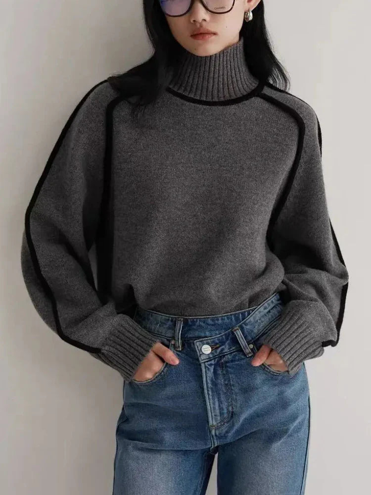 Corwynn London | Signature Cashmere Contrast Jumper