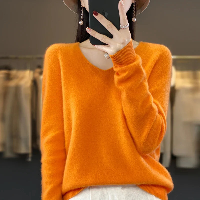 Elowen London | Cashmere Soft-Touch Jumper