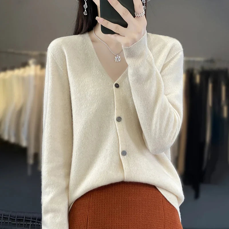 Odessia London | Heritage Cashmere Cardigan
