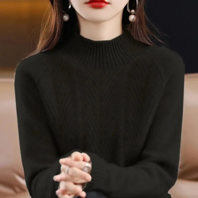 Isolde London | Cashmere Textured Knit Sweater