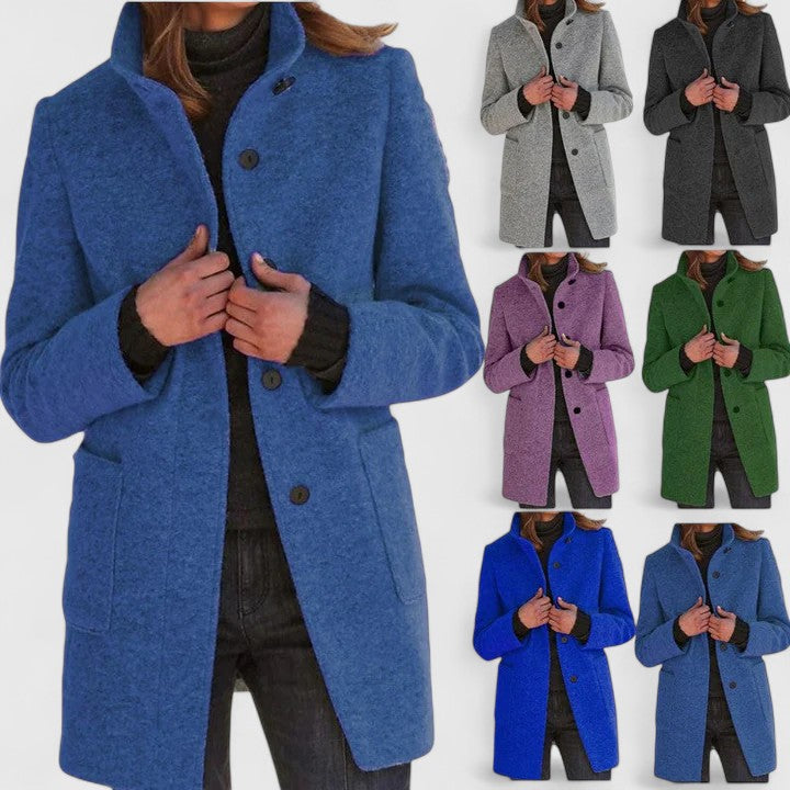Eldora | Classic Wool-Blend Coat
