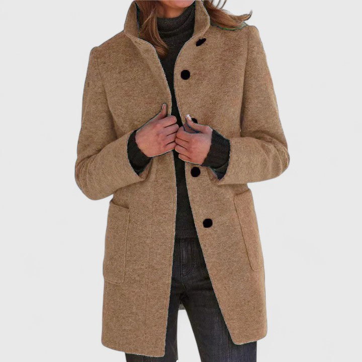 Eldora | Classic Wool-Blend Coat