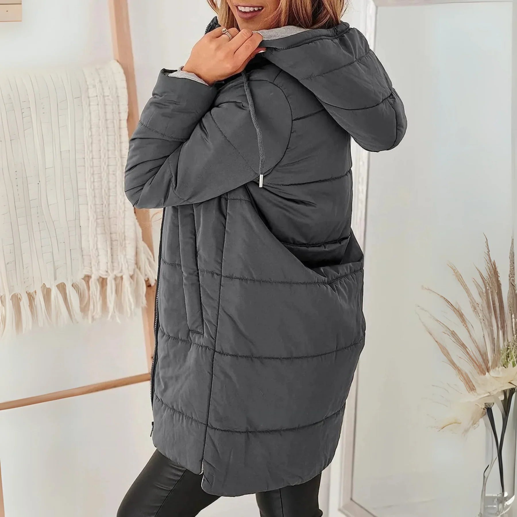 Lyra | Casual Hooded Puffer Down Jacket