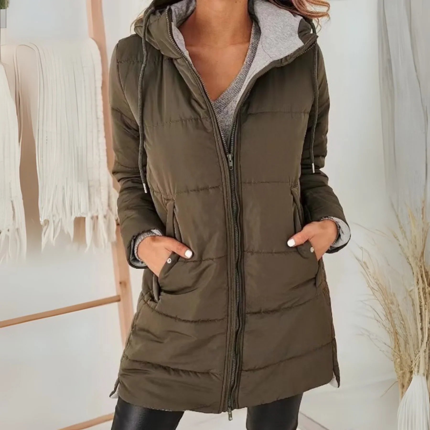 Lyra | Casual Hooded Puffer Down Jacket