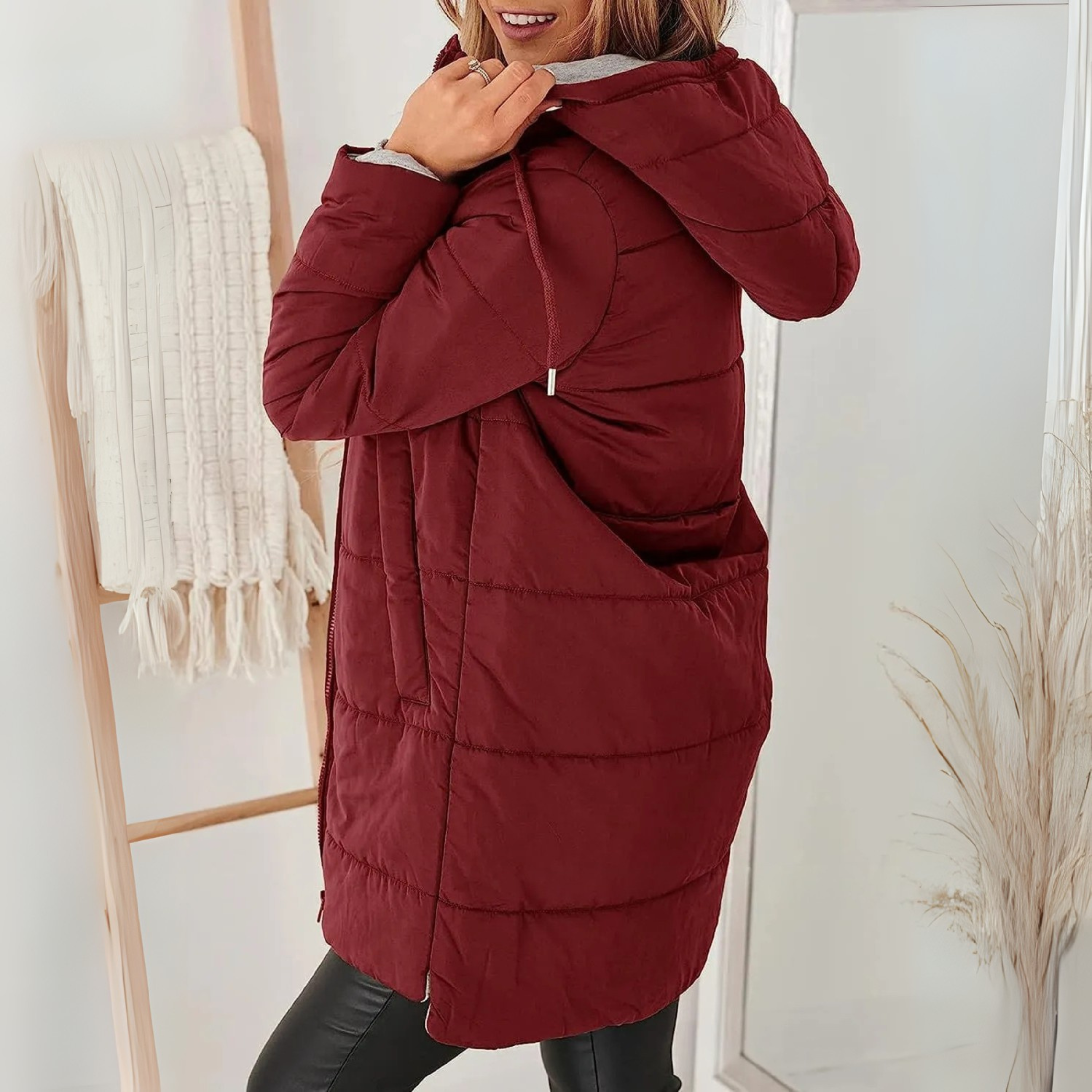 Lyra | Casual Hooded Puffer Down Jacket