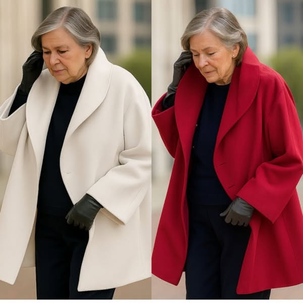 Emara London | Elegant Relaxed-Fit Coat for Women