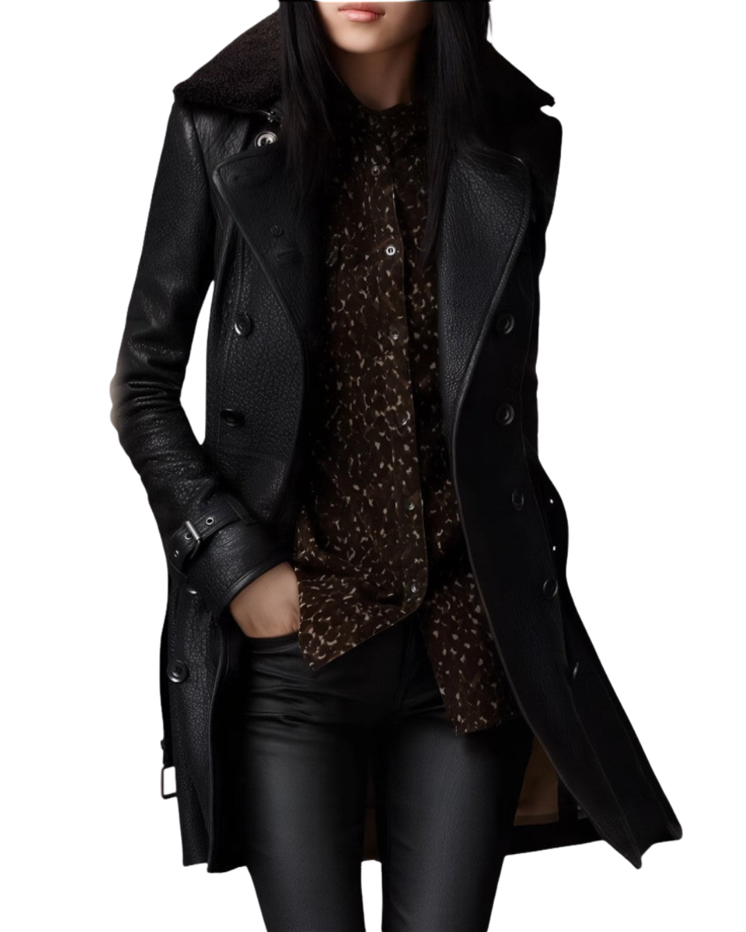 Romy | Modern Trench Coat with Refined Style