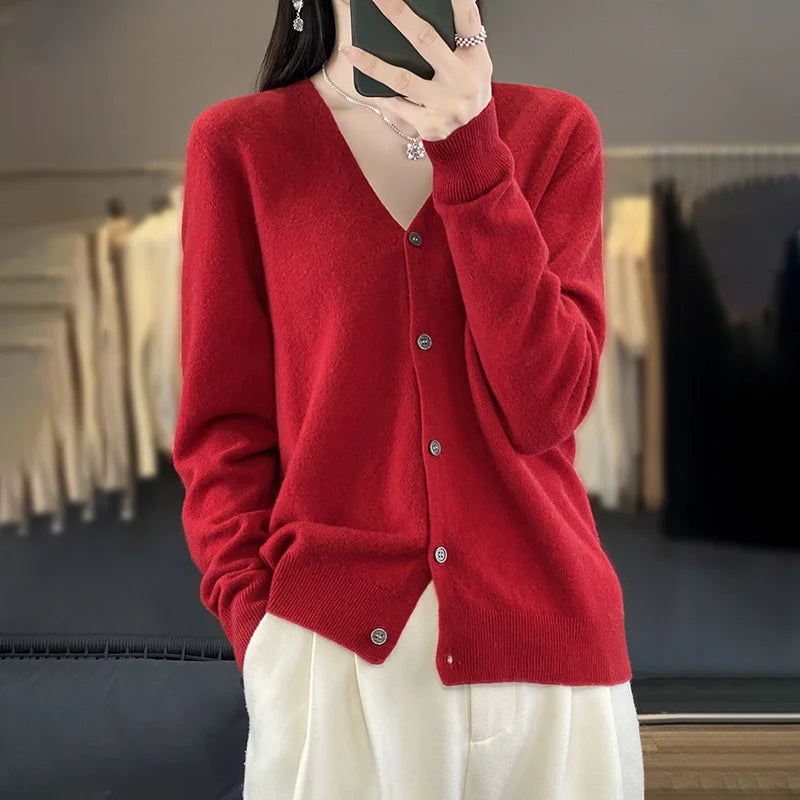Odessia London | Heritage Cashmere Cardigan