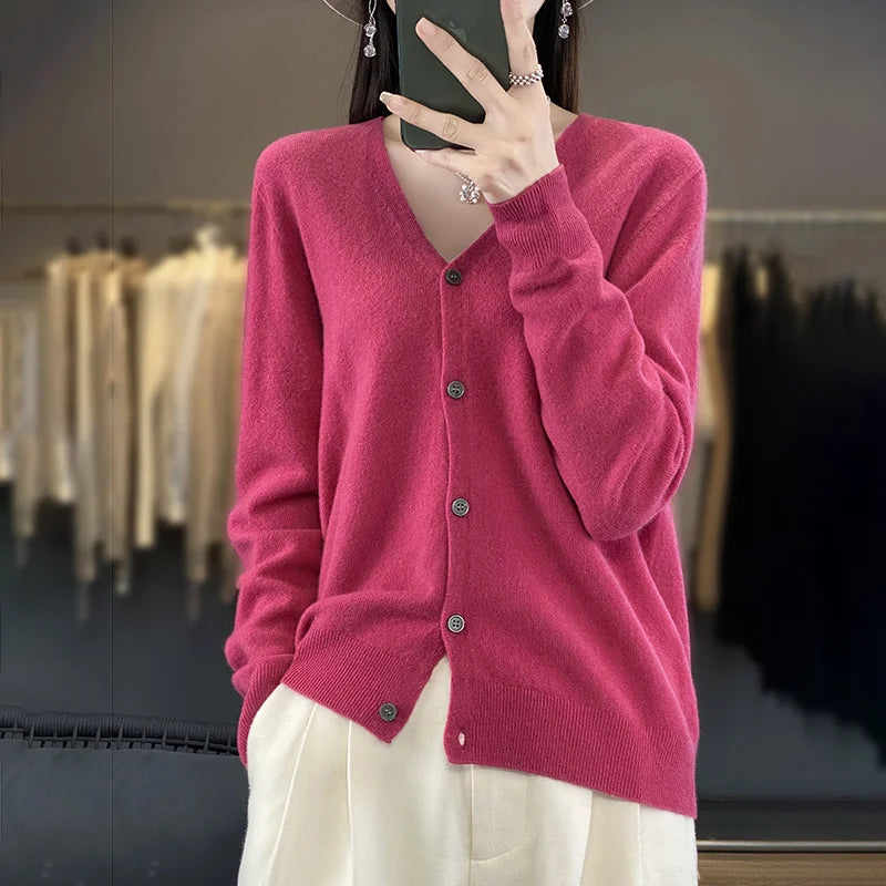 Odessia London | Heritage Cashmere Cardigan