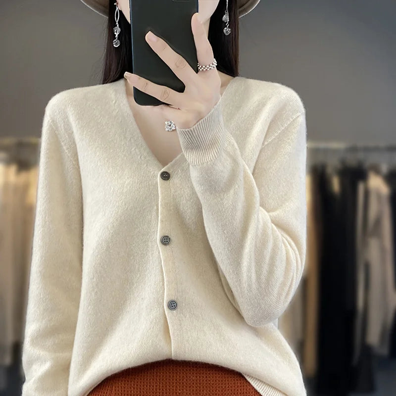 Odessia London | Heritage Cashmere Cardigan