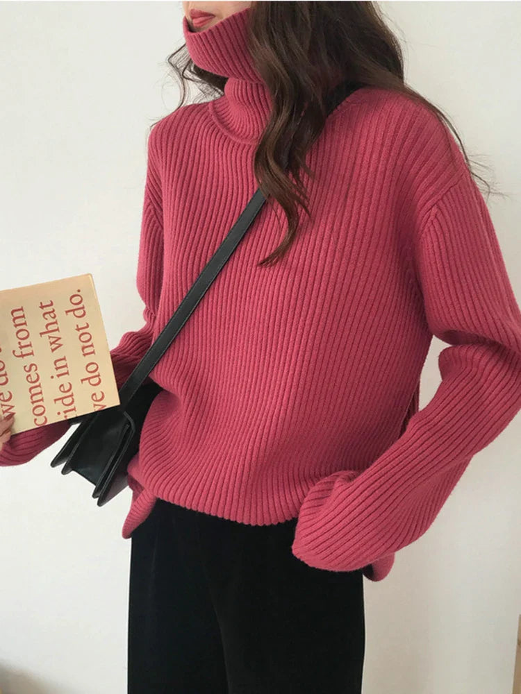 Maribelle London | Cashmere Ribbed Turtleneck