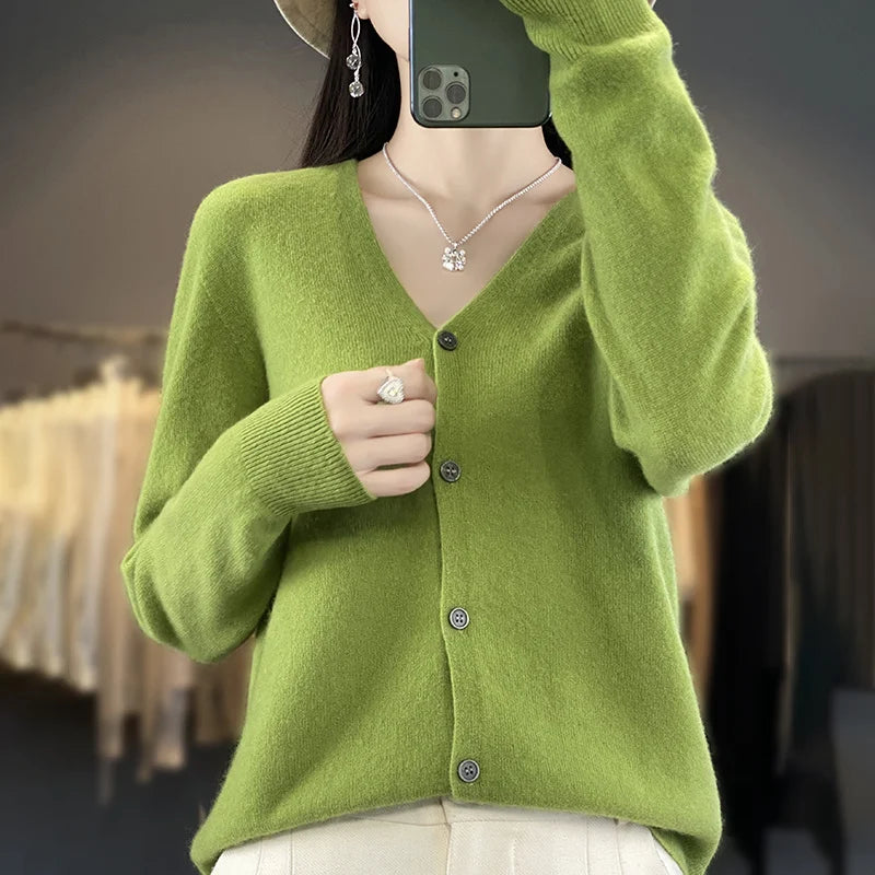 Odessia London | Heritage Cashmere Cardigan