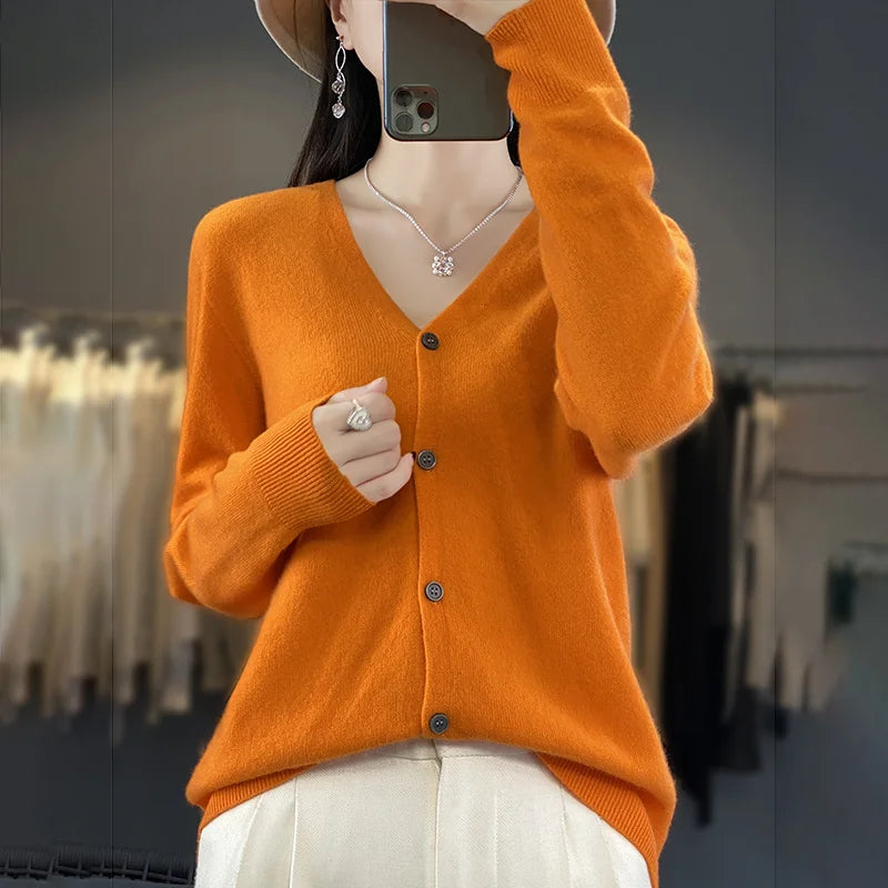 Odessia London | Heritage Cashmere Cardigan
