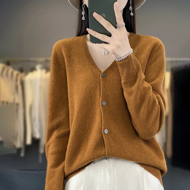 Odessia London | Heritage Cashmere Cardigan