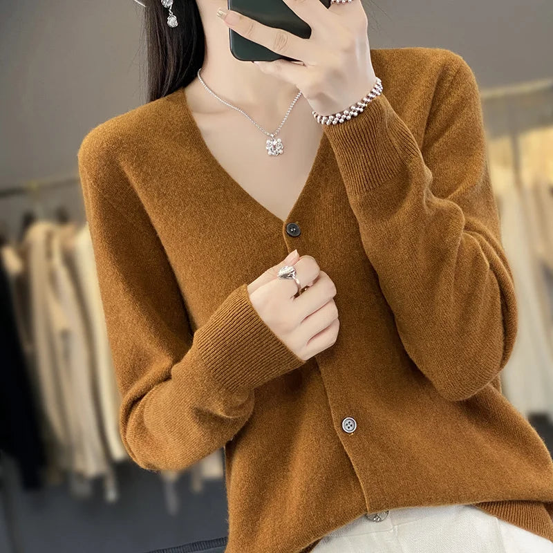 Odessia London | Heritage Cashmere Cardigan