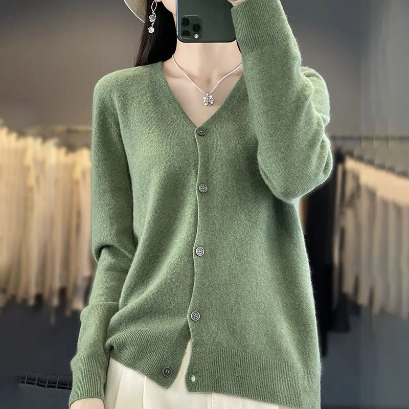 Odessia London | Heritage Cashmere Cardigan