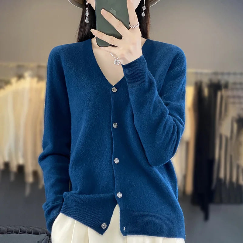 Odessia London | Heritage Cashmere Cardigan