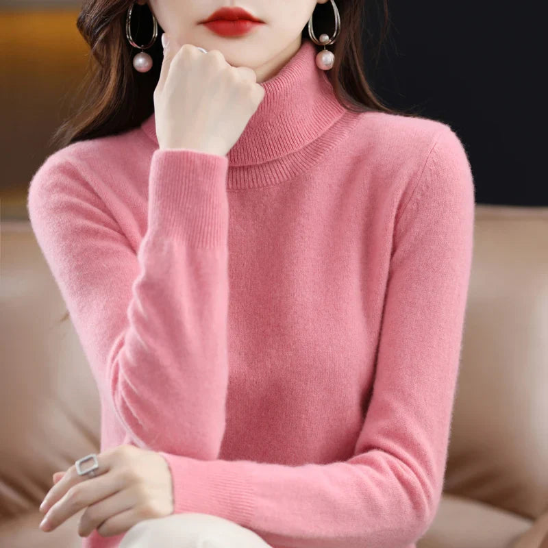 Amara London | Cashmere Turtleneck Sweater