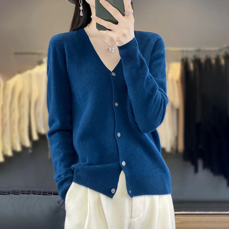 Odessia London | Heritage Cashmere Cardigan
