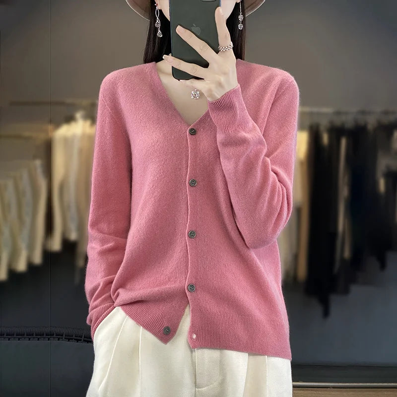 Odessia London | Heritage Cashmere Cardigan